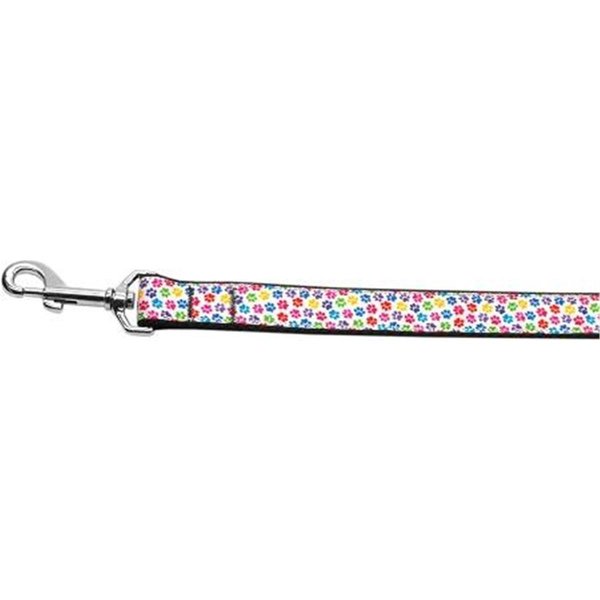 Unconditional Love 4 ft. Confetti Paws Nylon Dog Leashes UN381680